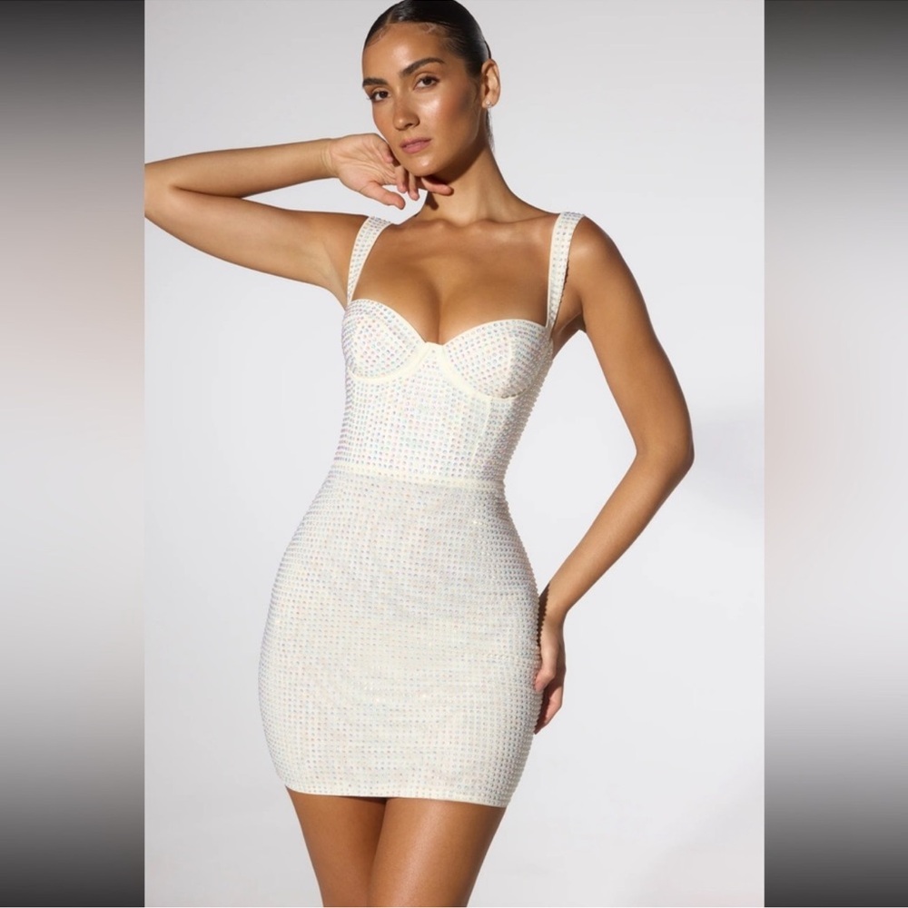 Oh Polly White Mini Dress